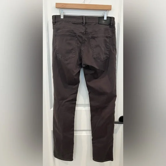 DL 1961 Nick Slim DL Ultimate Knit Pants Brown Men’s Size 32X34 - Picture 4 of 10